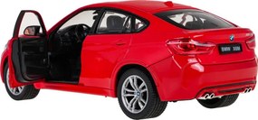 Model auta BMW X6M RASTAR 1:24 červený