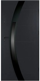 Dvere vchodové Selene P55 90P Antracit