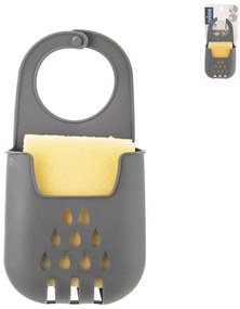 Orion Držiak na hubku do drezu / na batériu, s hubkou GABKE, sivý