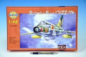 Model Suchoj SU-17/22 M4 v krabici 35x22x5cm