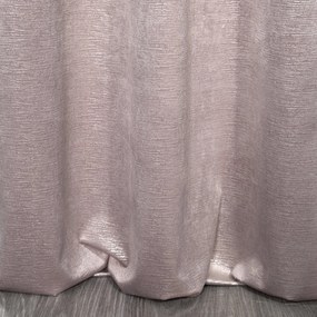 ZATEMŇOVACÍ ZÁVES NA KRÚŽKOCH MABEL 140X250 CM PÚDROVO RUŽOVÁ