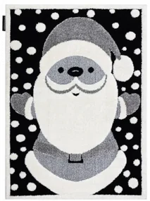 Koberec JOY Santa čierny / krém