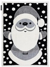 Koberec JOY Santa čierny / krém