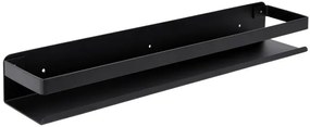 Nástenná polica MEGARA 50 cm čierna