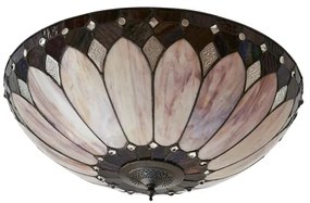 Endon 63973 - Stropné svietidlo Tiffany BROOKLYN 2xE14/60W/230V priemer 50 cm