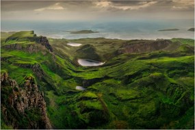 Obraz - Quiraing, Škótsko (90x60 cm)
