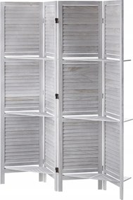 Vevor Pokojový paraván 4 panely Výška 170 cm Skladací a prenosný