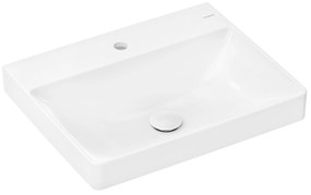 Hansgrohe Xelu Q umývadlo 60x48 cm obdĺžnik klasické umývadlo-umývadlo na nábytok biela 61016450