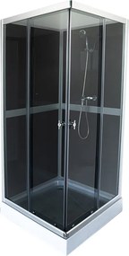 BPS-koupelny Sprchový box WSH309B GR 90x90