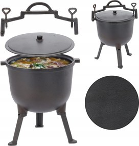 Liatinový lovecký hrniec 11 l 30,5 x 22 cm *3727