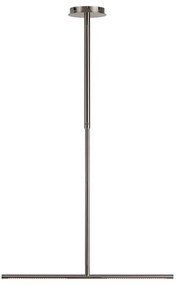 Kovové LED závesné svietidlo v striebornej farbe s kovovým tienidlom Omni Ceiling – UMAGE