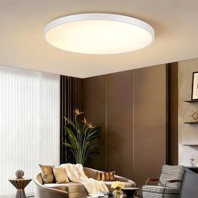Immax NEO 07316L-LED stmievateľné stropné svietidlo SEMPLICI 128W/230V pr.100cm Wi-Fi Tuya biela + diaľkový ovládač (DO)