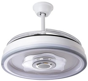 LED Stmievateľný stropný ventilátor LED/70W/230V + diaľkové ovládanie
