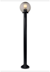 Redo 9779 - Vonkajšia lampa SFERA 1xE27/42W/230V IP44 25x75 cm hnedá