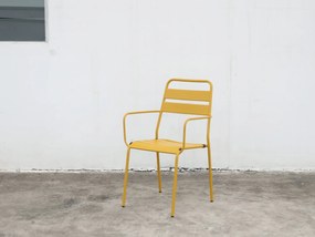 Palermo jedálenská stolička žltá