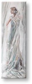 Maľovaný obraz na stenu ŽENA 40x120 cm