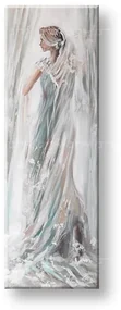 Maľovaný obraz na stenu ŽENA 40x120 cm
