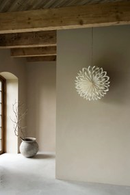 Watt & Veke Závesná svietiaca hviezda Clara white 50 cm