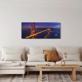 Obraz - Golden Gate Bridge (120x50 cm)