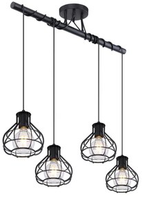 Globo 15388-4D - Luster na lanku CLASTRA 4xE27/60W/230V
