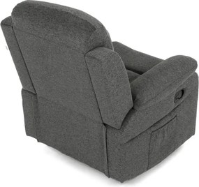Polohovacie kreslo sivé TV-4086 GREY2