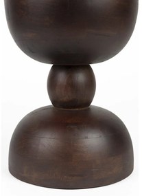 Okrúhly odkladací stolík z mangového dreva ø 30 cm Izzy – White Label