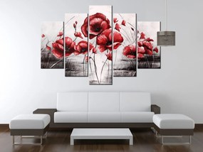 Gario Obraz na plátne Červené Vlčie maky Veľkosť: 150 x 70 cm