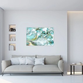 Obraz - Maľba abstraktných vzorov (90x60 cm)