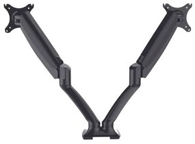 Liftor Arm DA02, držiak na 2 monitory čierny
