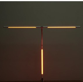 Stolná LED lampa NOX s RGBW efektmi, základňa, diaľkový ovládač