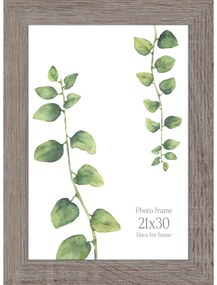 Sivý nástenný rámček Styler Narvik, 27 x 36 cm