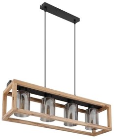 Globo 15497-4H - Luster na lanku PETTEY 4xE27/40W/230V