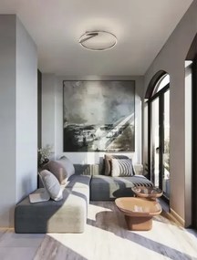 LED stmievateľné dizajnové stropné svietidlo Tilia