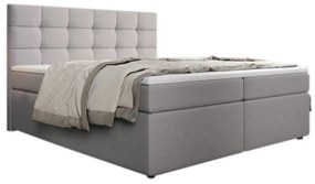 Čalúnená posteľ boxspring PALMA + topper, 180x200, inari 22