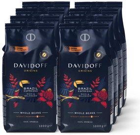 DAVIDOFF CAFÉ ORIGINS Brazil - 8 x 1 kg zrnkovej kávy