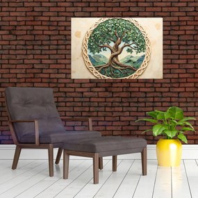 Obraz – Prepletený strom života (90x60 cm)