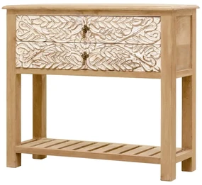 furniture-nabytek.cz - Drevený toaletný stolík z masívu mango 110x76x35