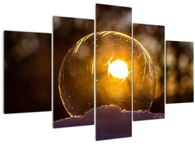 Obraz - Priehľadná bublina (150x105 cm)
