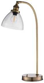 Endon 77859 - Stolová lampa HANSEN 1xE14/40W/230V mosadz