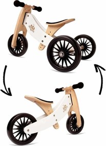 Drevené balančné odrážadlo Tiny Tot Plus 2v1 biela