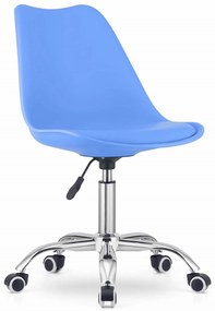 Modrá kancelárska stolička PANSY
