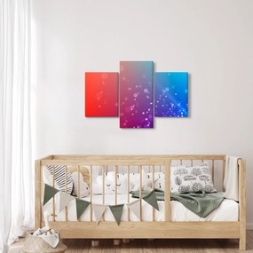 Moderný abstraktný obraz (90x60 cm)