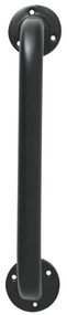 Spirella Držadlo do kúpeľne SAFE, čierna, 30 cm