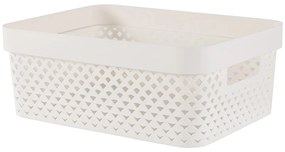 Béžový plastový úložný box 36x27x14 cm Pure – Curver