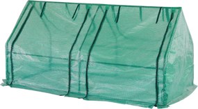 Mini fóliový skleník BestBerg BBGH-180 / 180 x 90 x 90 cm / zelená