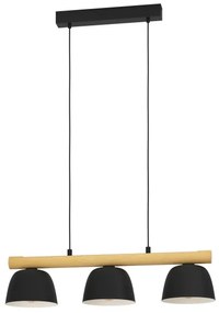 Eglo 43739 - Luster na lanku SHERBURN 3xE27/40W/230V