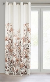 ZATEMŇOVACÍ ZÁVES NA KRÚŽKOCH INEZ 140X250 CM VZOROVANÝ