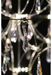 LED závesné svietidlo v striebornej farbe ø 60 cm Efesos – Markslöjd