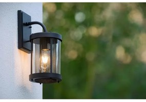 Lucide 29826/01/30 - Vonkajšie nástenné svietidlo MAKKUM 1xE27/40W/230V IP23