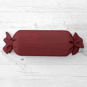 Biante Vankúš valec bonbon Rongo RG-097 Bordó 15x60 cm